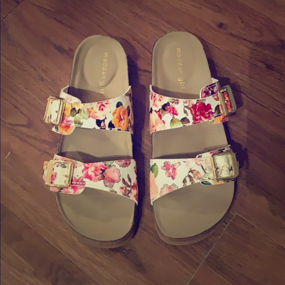 Madden Girl floral sandals